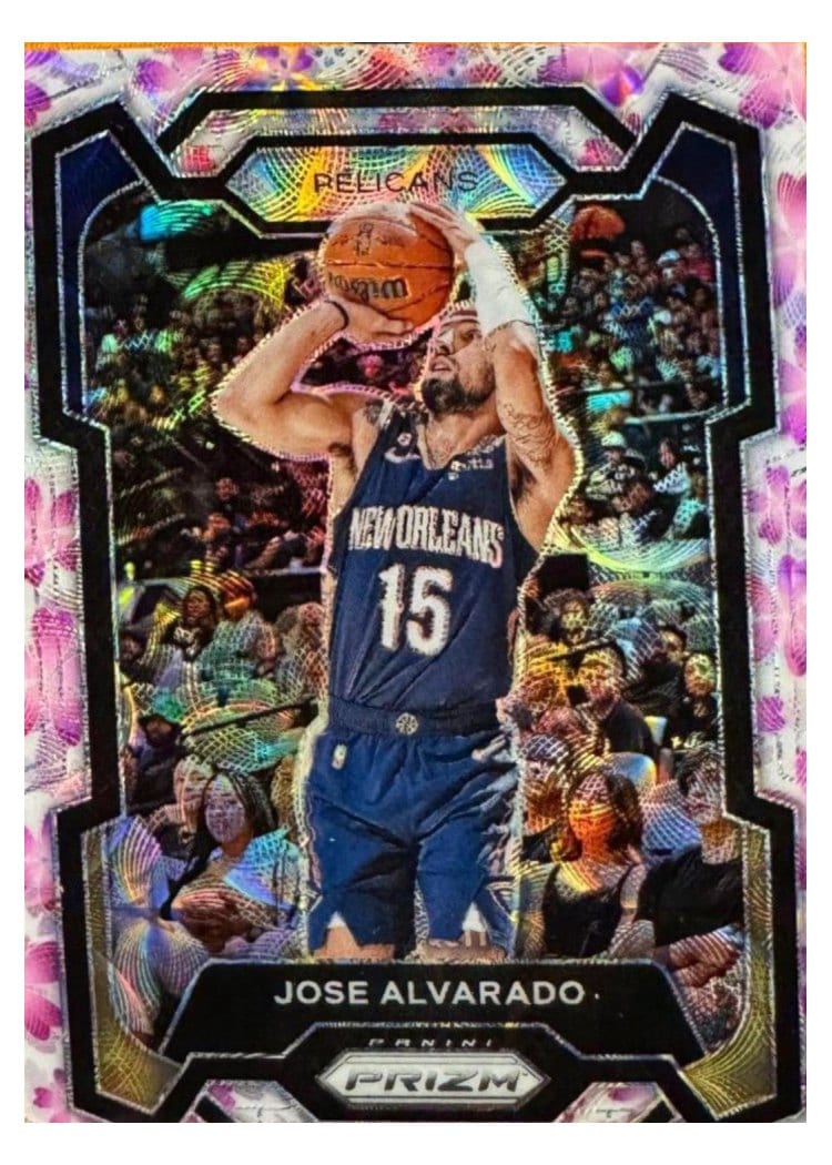 2023-24 Panini Prizm Base Set Jose Alvarado #244 card
