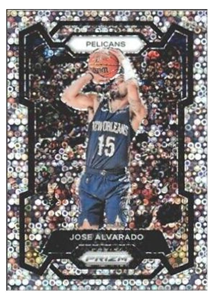 2023-24 Panini Prizm Base Set Jose Alvarado #244 card