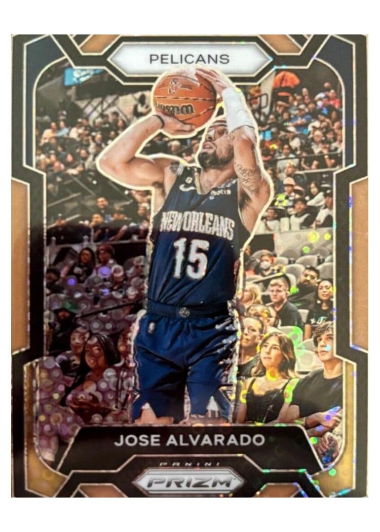 2023-24 Panini Prizm Base Set Jose Alvarado #244 card