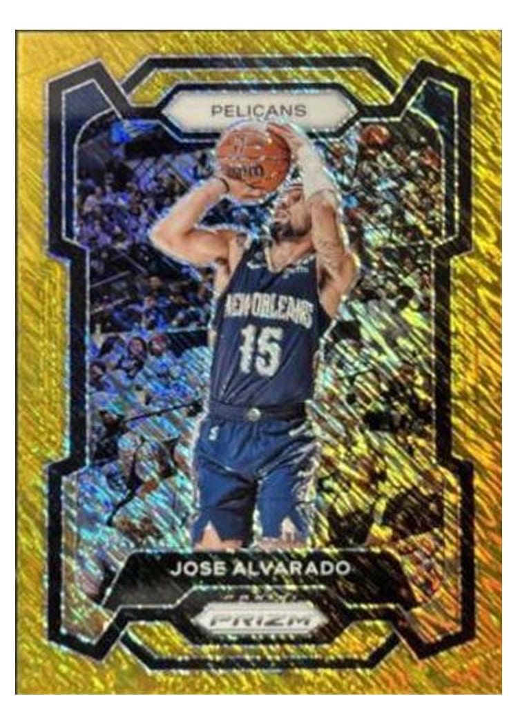 2023-24 Panini Prizm Base Set Jose Alvarado #244 card