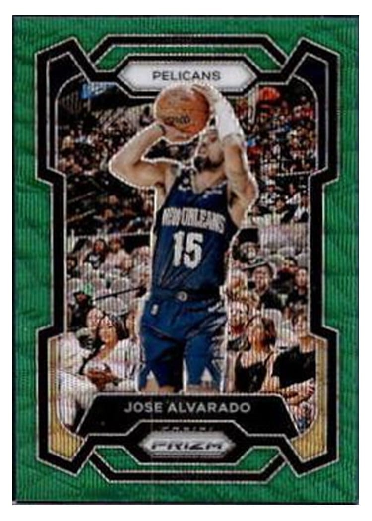2023-24 Panini Prizm Base Set Jose Alvarado #244 card