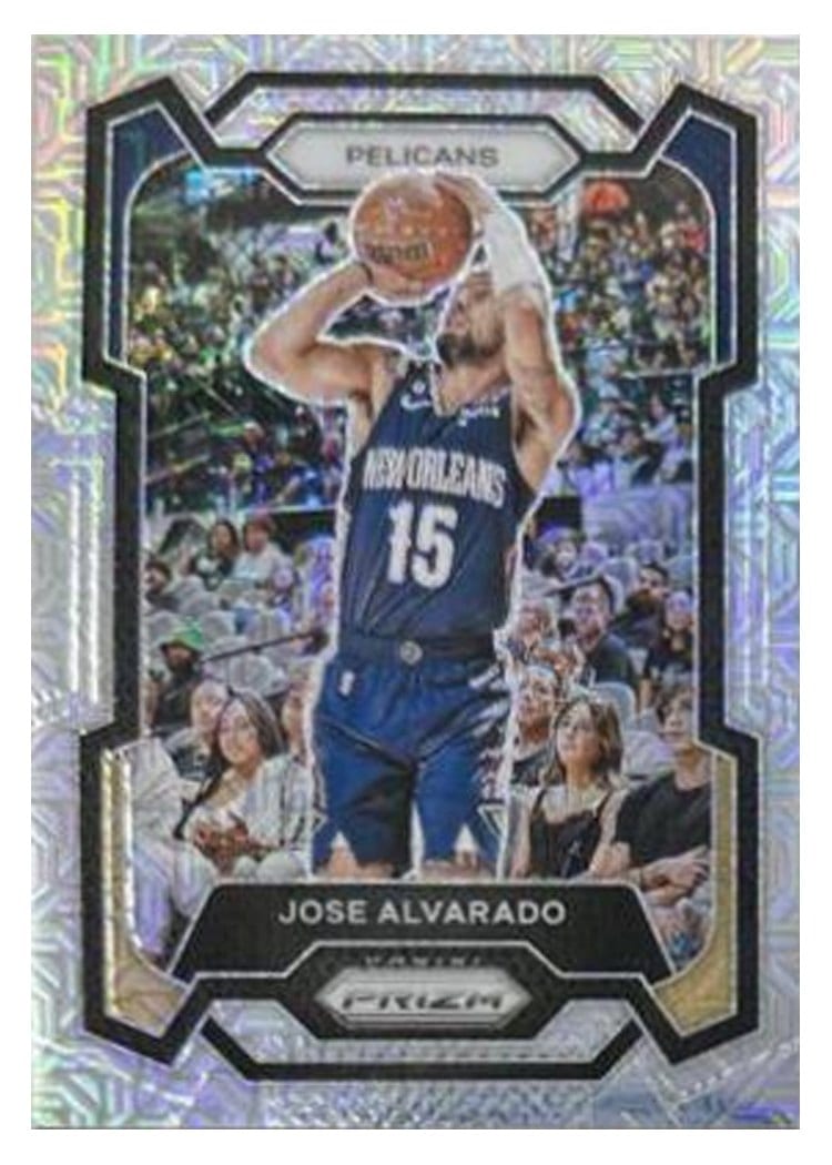 2023-24 Panini Prizm Base Set Jose Alvarado #244 card
