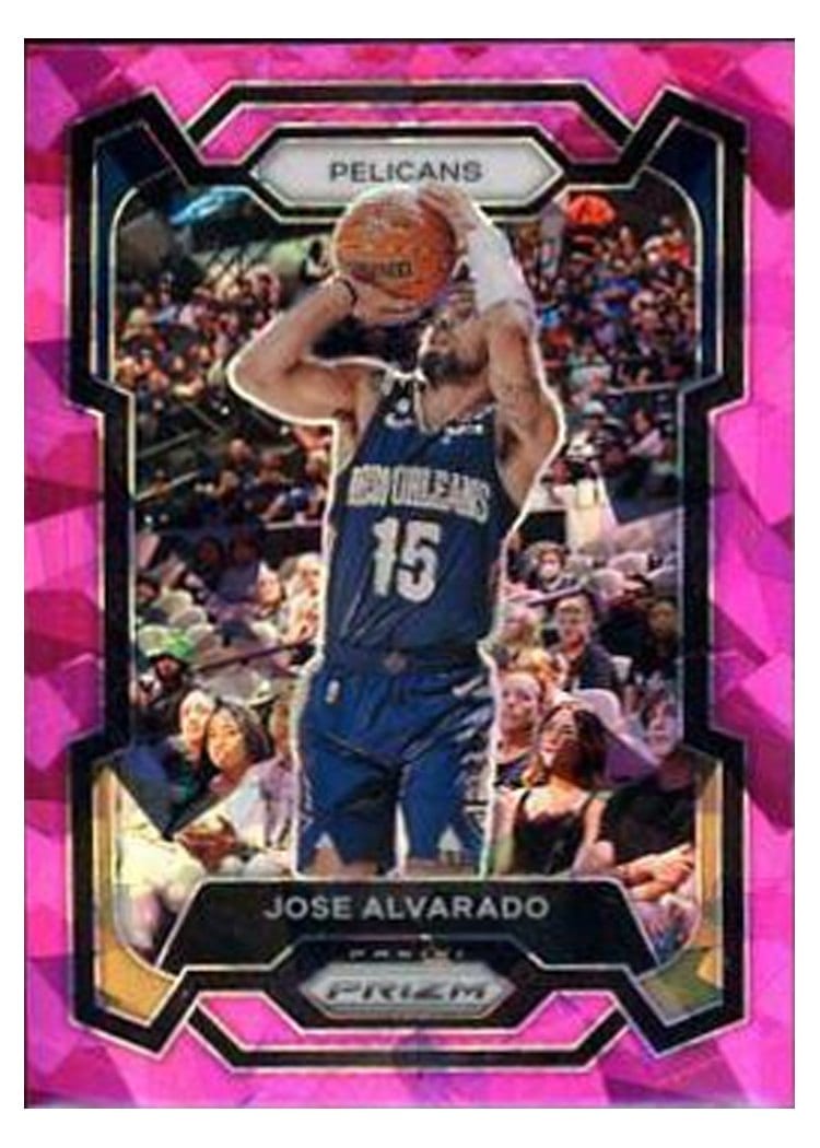 2023-24 Panini Prizm Base Set Jose Alvarado #244 card