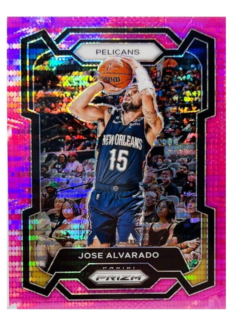 2023-24 Panini Prizm Base Set Jose Alvarado #244 card