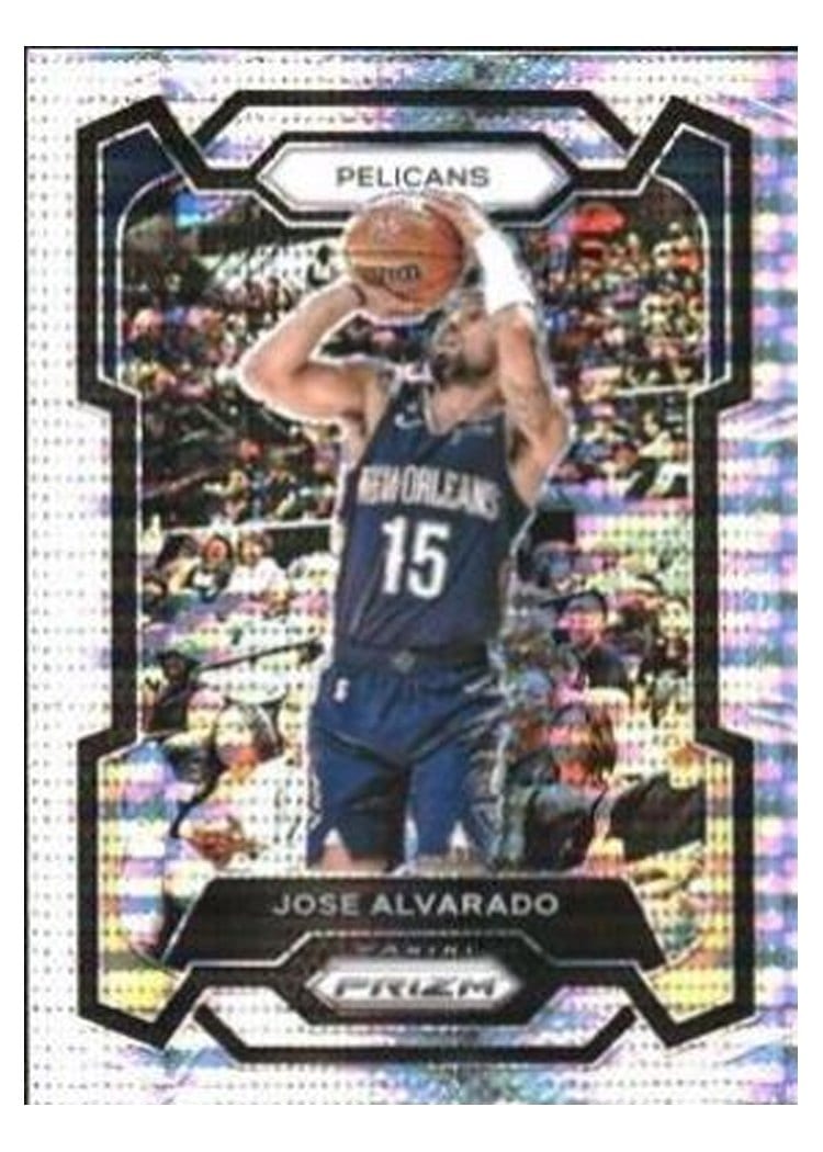 2023-24 Panini Prizm Base Set Jose Alvarado #244 card