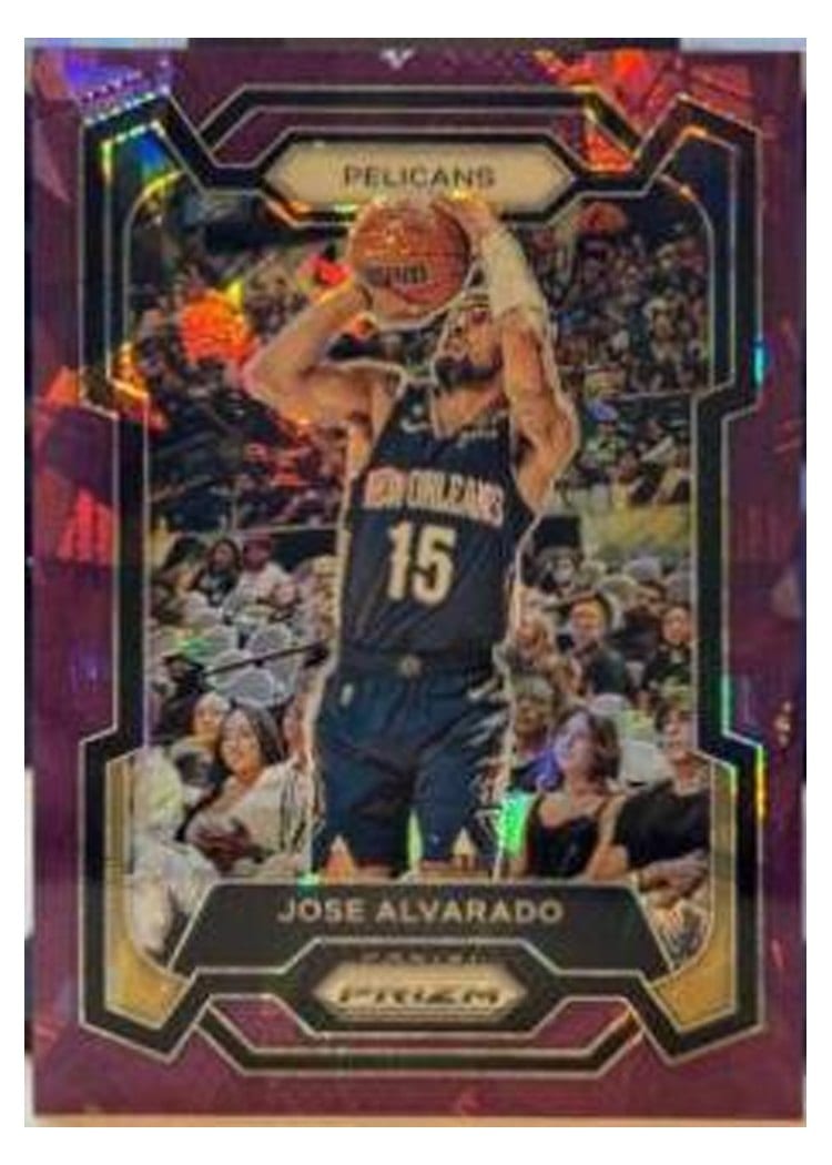 2023-24 Panini Prizm Base Set Jose Alvarado #244 card