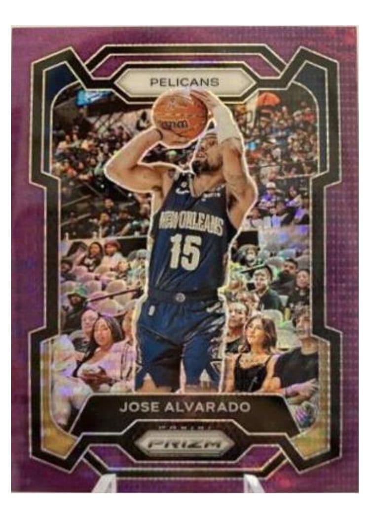 2023-24 Panini Prizm Base Set Jose Alvarado #244 card