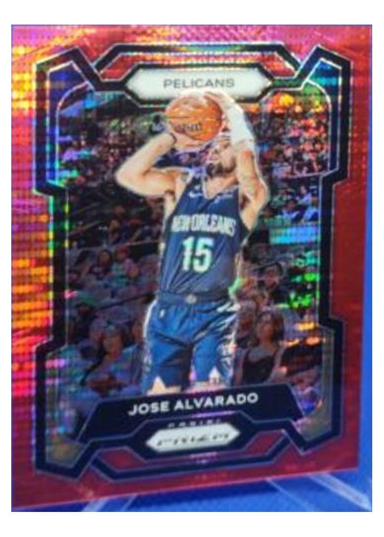 2023-24 Panini Prizm Base Set Jose Alvarado #244 card
