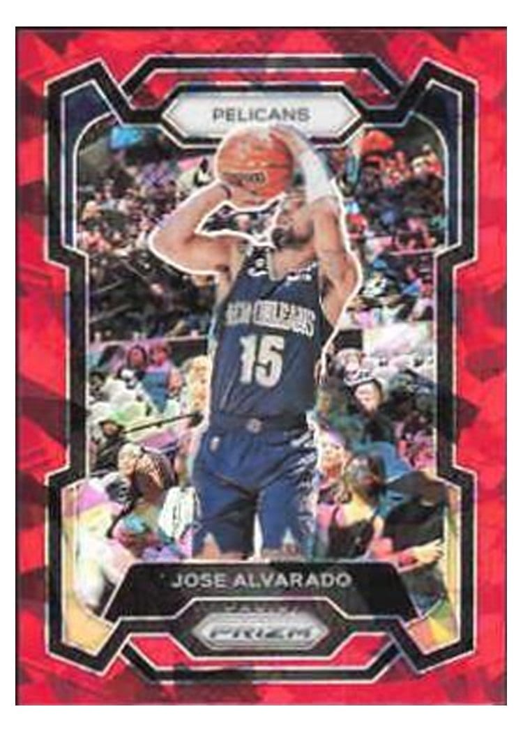 2023-24 Panini Prizm Base Set Jose Alvarado #244 card
