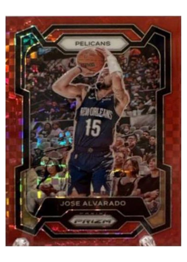 2023-24 Panini Prizm Base Set Jose Alvarado #244 card