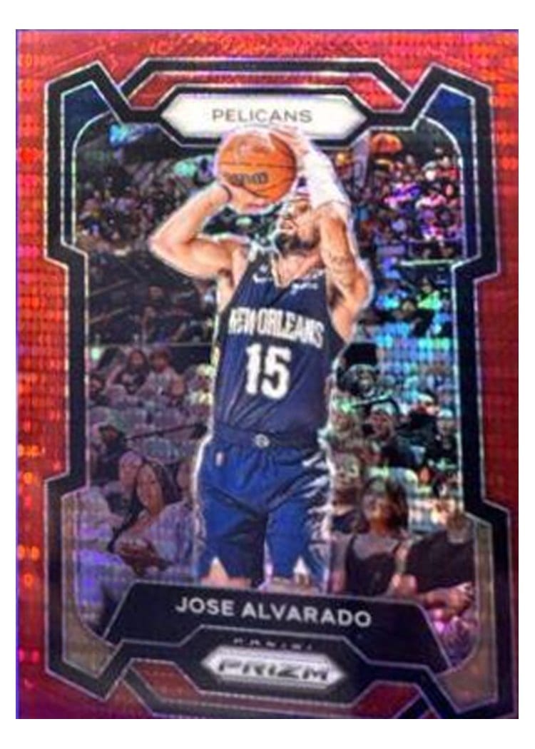 2023-24 Panini Prizm Base Set Jose Alvarado #244 card