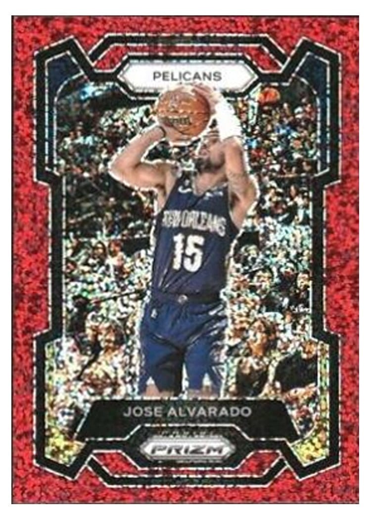 2023-24 Panini Prizm Base Set Jose Alvarado #244 card