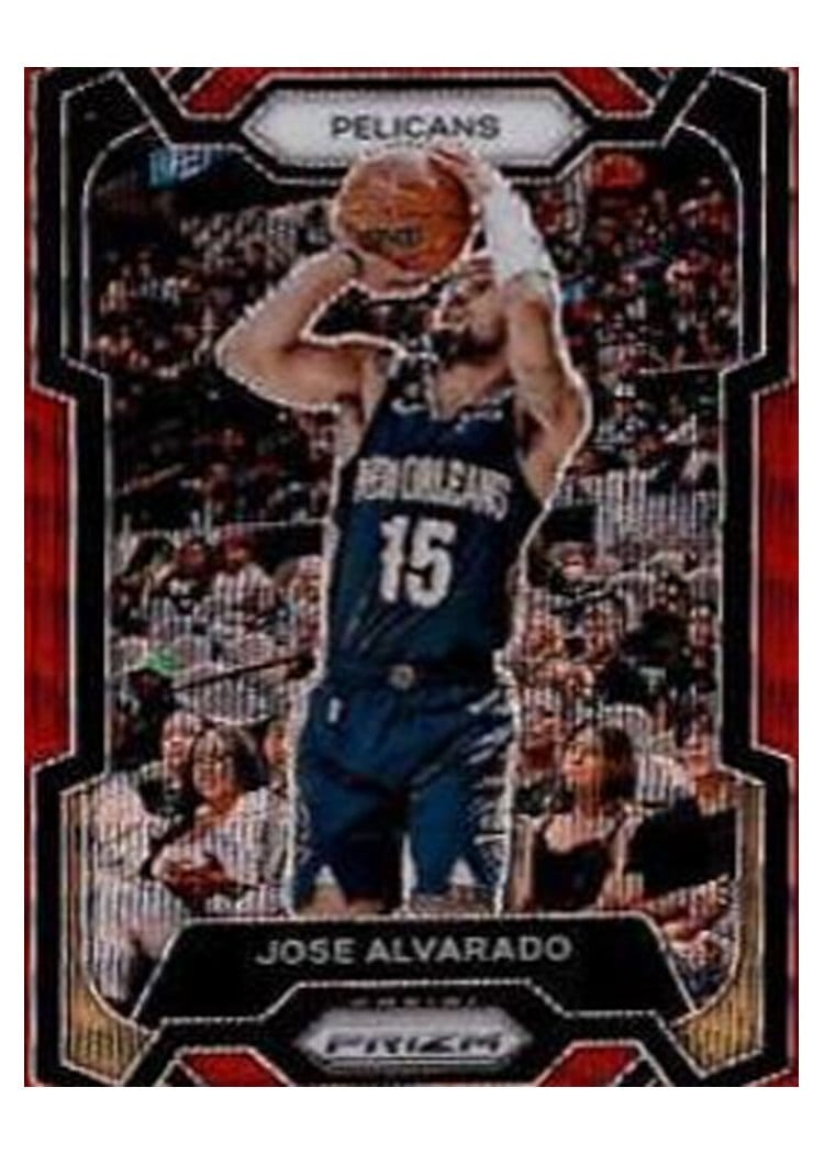 2023-24 Panini Prizm Base Set Jose Alvarado #244 card