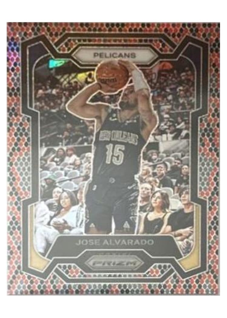 2023-24 Panini Prizm Base Set Jose Alvarado #244 card