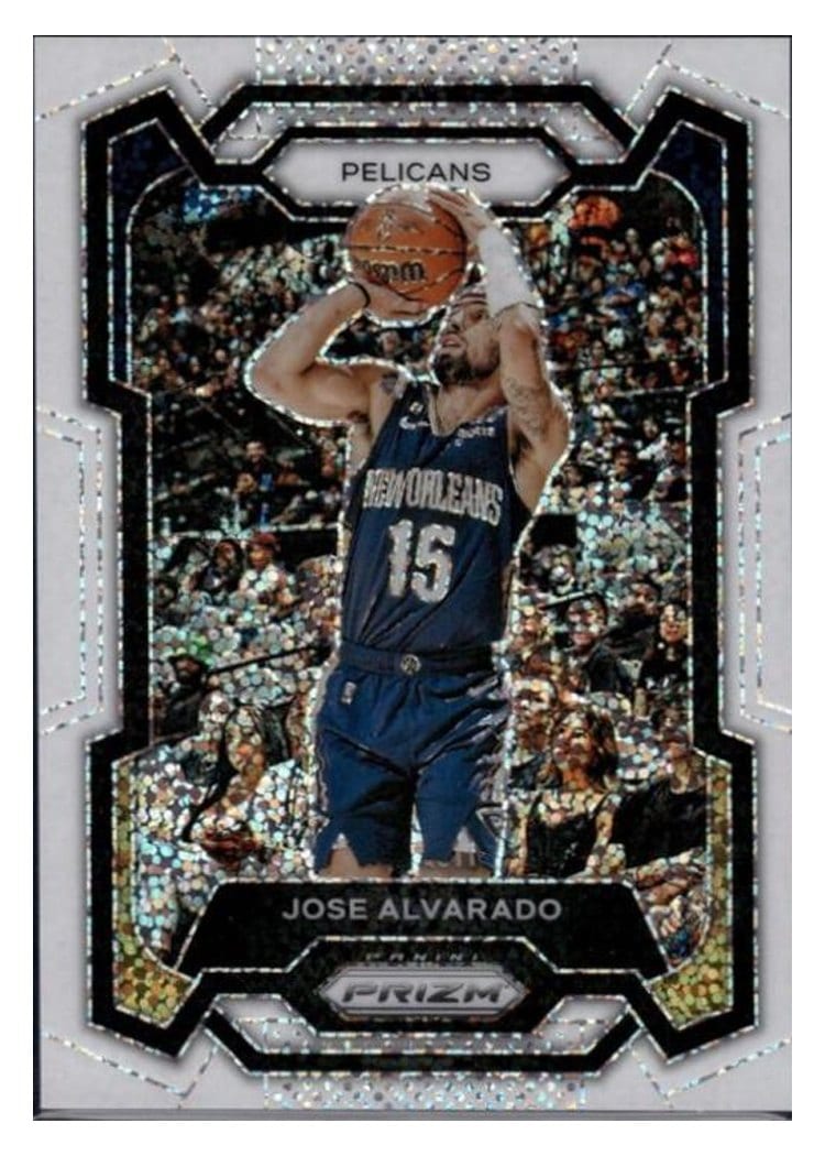 2023-24 Panini Prizm Base Set Jose Alvarado #244 card