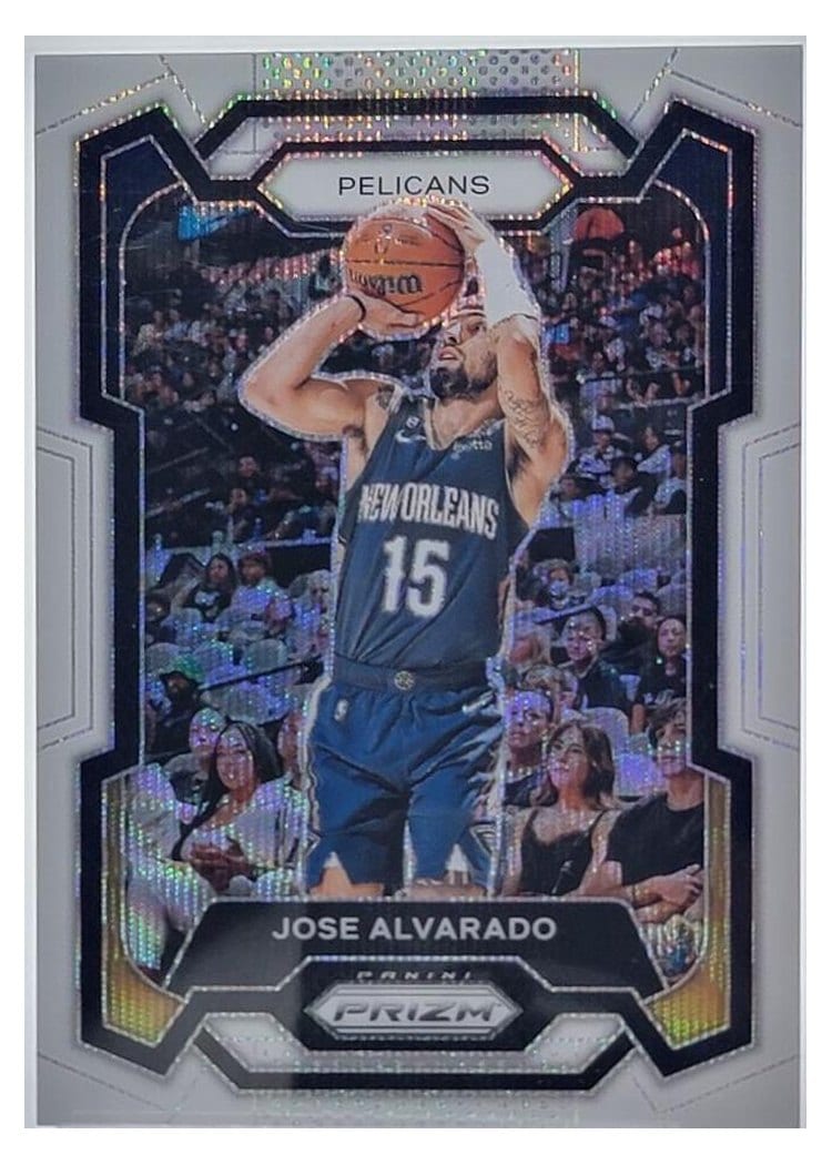 2023-24 Panini Prizm Base Set Jose Alvarado #244 card