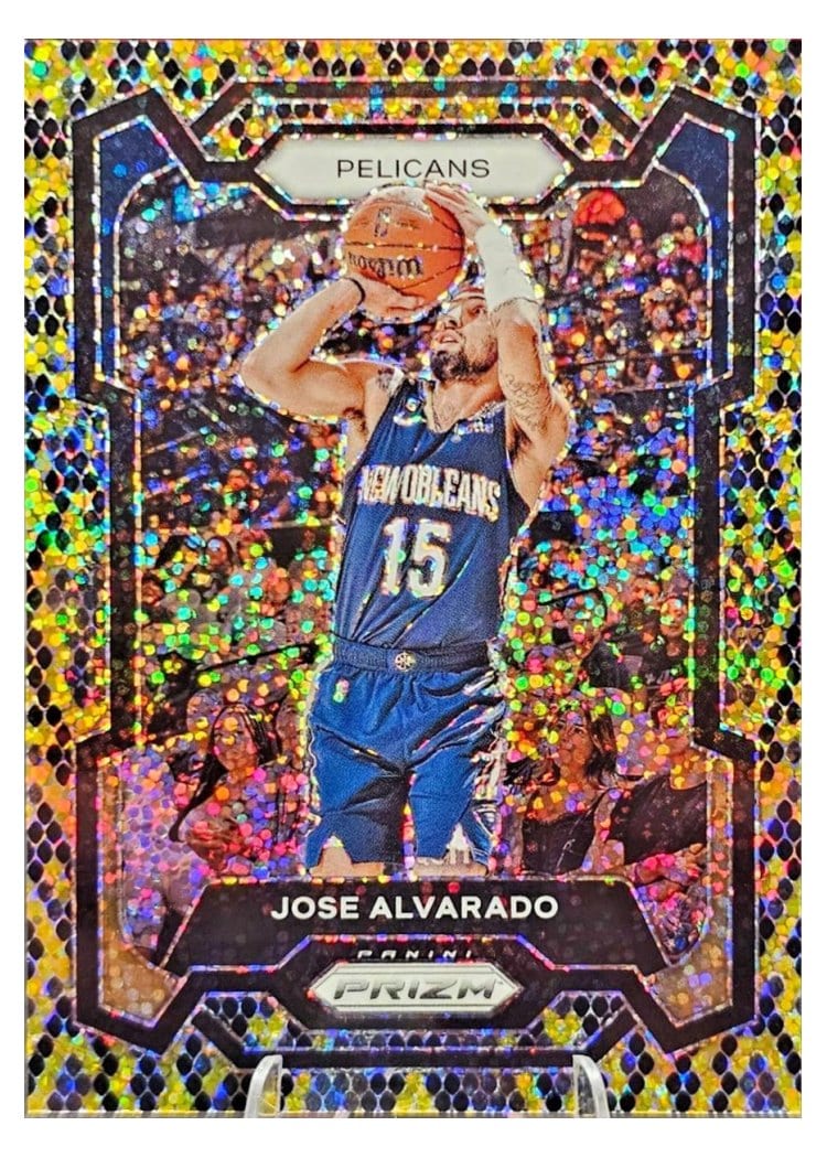 2023-24 Panini Prizm Base Set Jose Alvarado #244 card