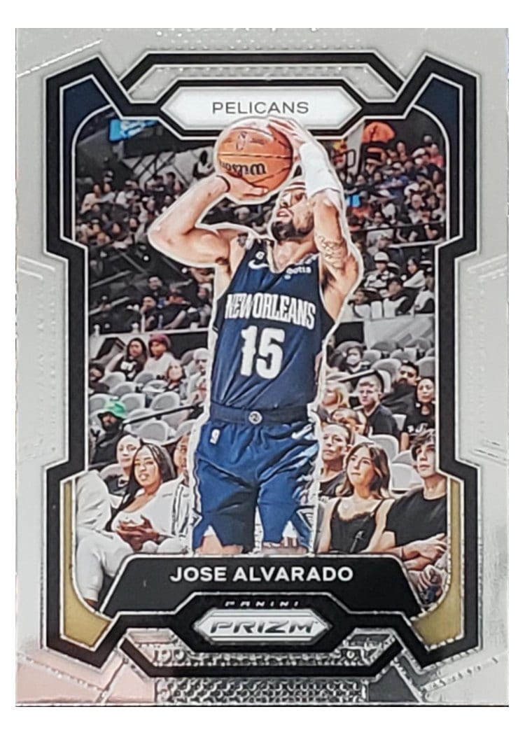 2023-24 Panini Prizm Base Set Jose Alvarado #244 card