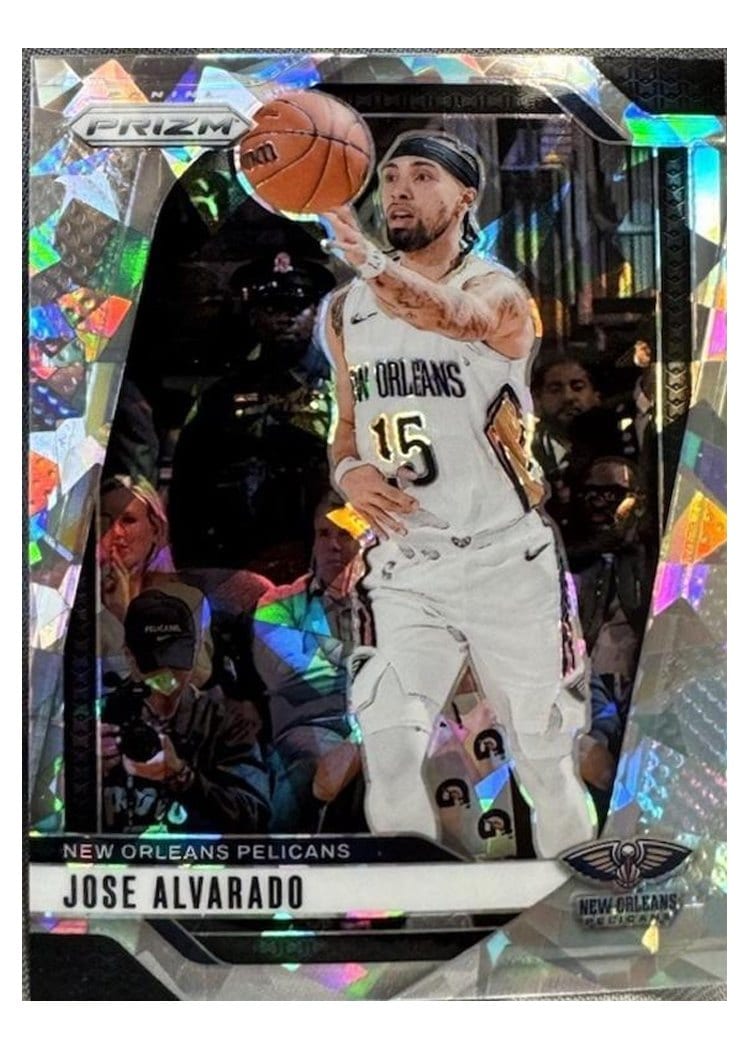 2024-25 Panini Prizm Base Set Jose Alvarado #167 card