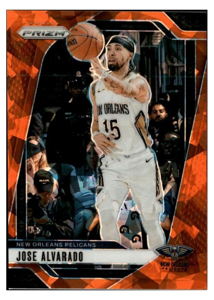 2024-25 Panini Prizm Base Set Jose Alvarado #167 card