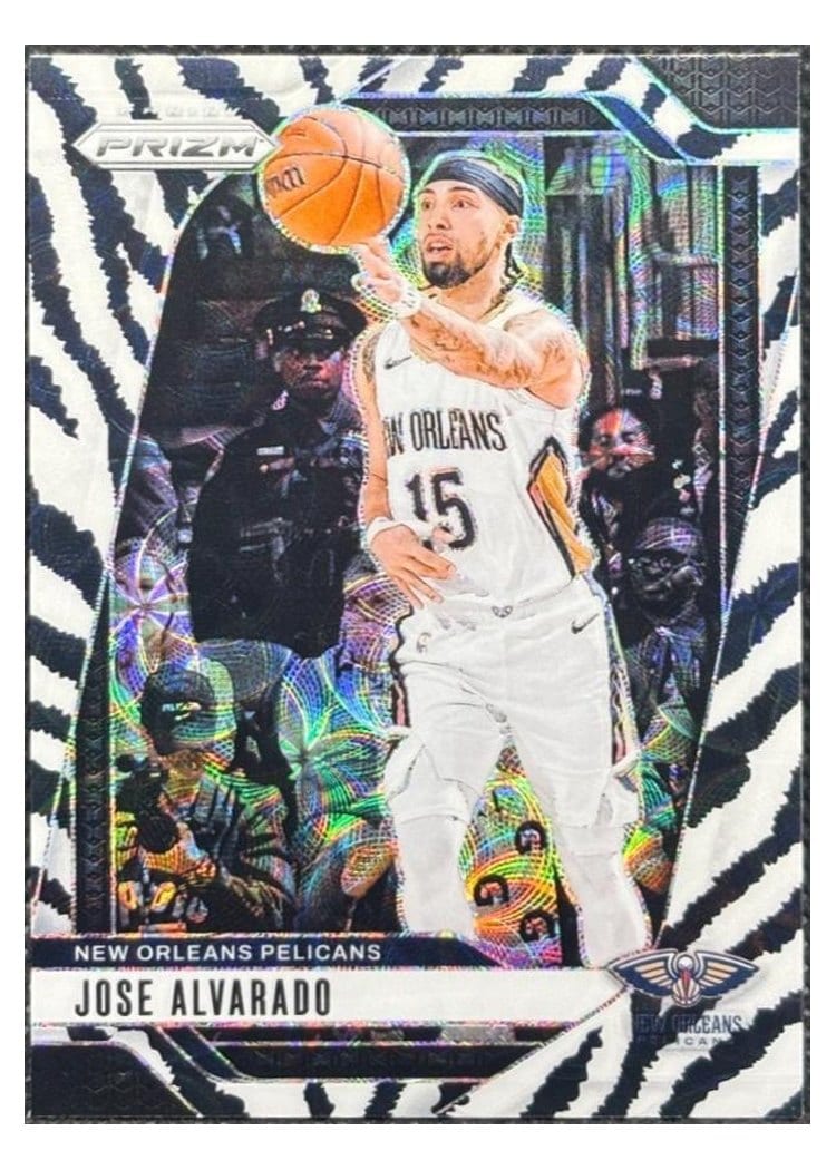 2024-25 Panini Prizm Base Set Jose Alvarado #167 card