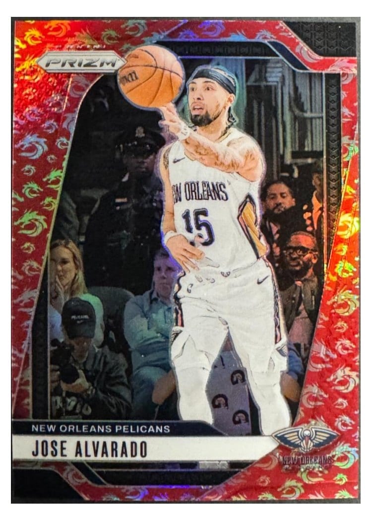2024-25 Panini Prizm Base Set Jose Alvarado #167 card