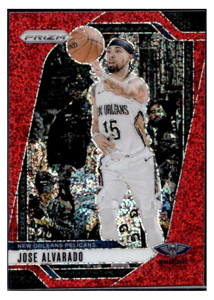 2024-25 Panini Prizm Base Set Jose Alvarado #167 card