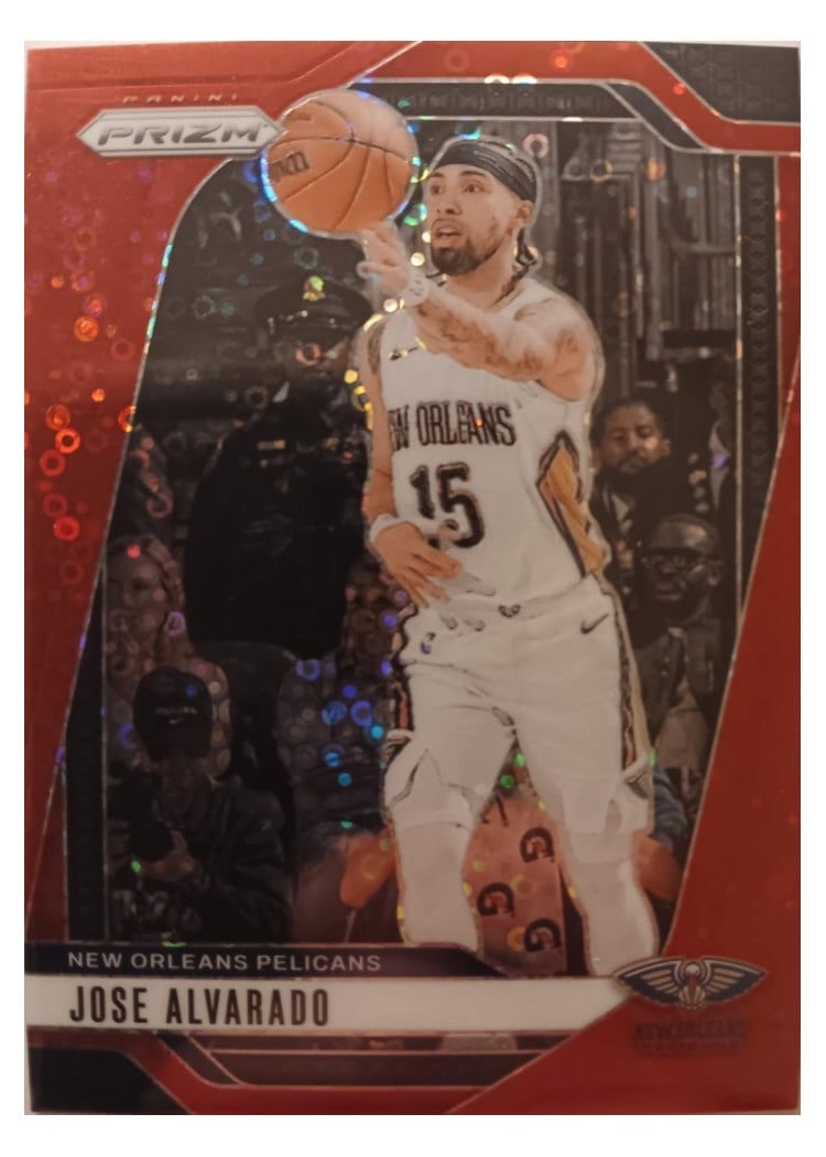 2024-25 Panini Prizm Base Set Jose Alvarado #167 card