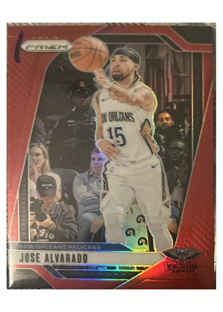 2024-25 Panini Prizm Base Set Jose Alvarado #167 card