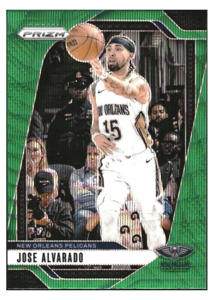 2024-25 Panini Prizm Base Set Jose Alvarado #167 card