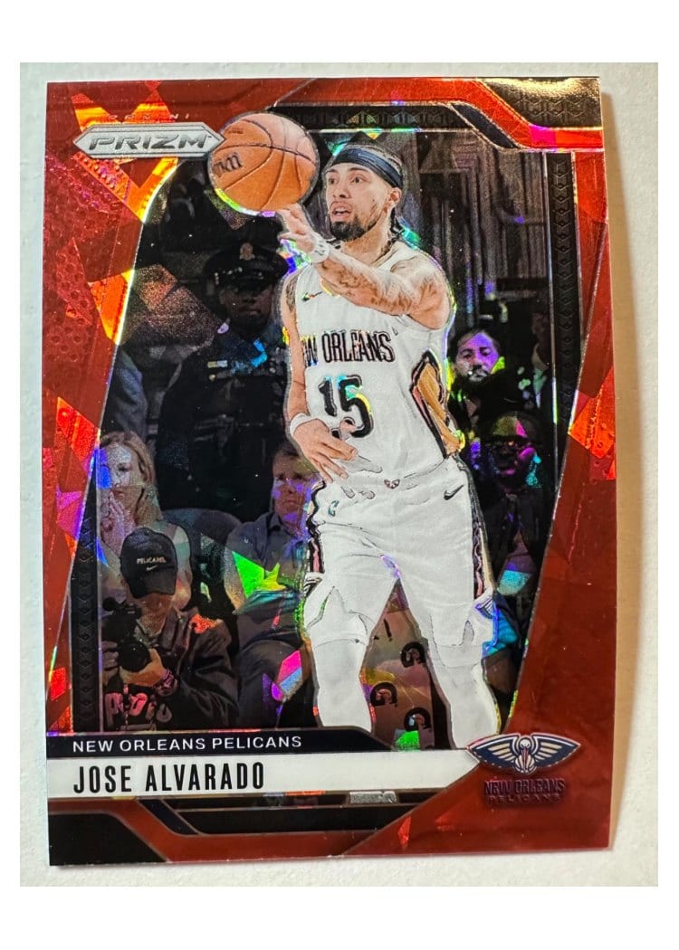 2024-25 Panini Prizm Base Set Jose Alvarado #167 card