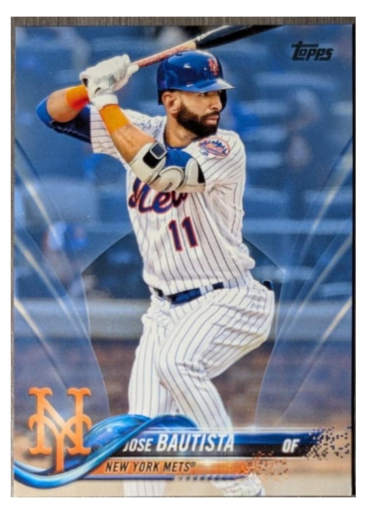 2018 Topps Update Base Set Jose Bautista #US221 card