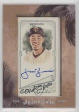 2018 Topps Allen & Ginter Framed Mini Autographs Jose Berrios #MA-JI card