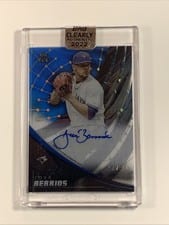 2022 Topps Clearly Authentic Topps Tek Autographs Jose Berrios #TEK-JB card
