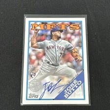 2023 Topps Update 1988 Topps Baseball Autographs José Butto #88BA-JB card