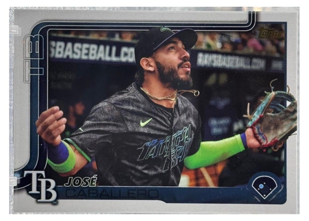 2025 Topps Base Set José Caballero #133 card