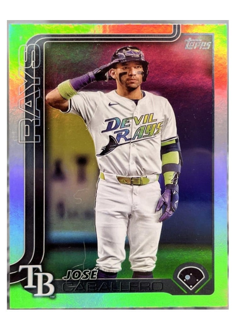 2025 Topps Base Set José Caballero #133 card