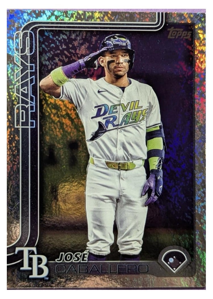 2025 Topps Base Set José Caballero #133 card