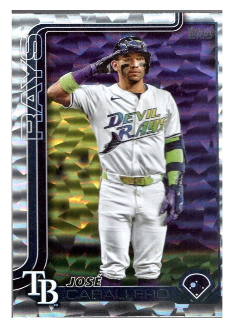 2025 Topps Base Set José Caballero #133 card
