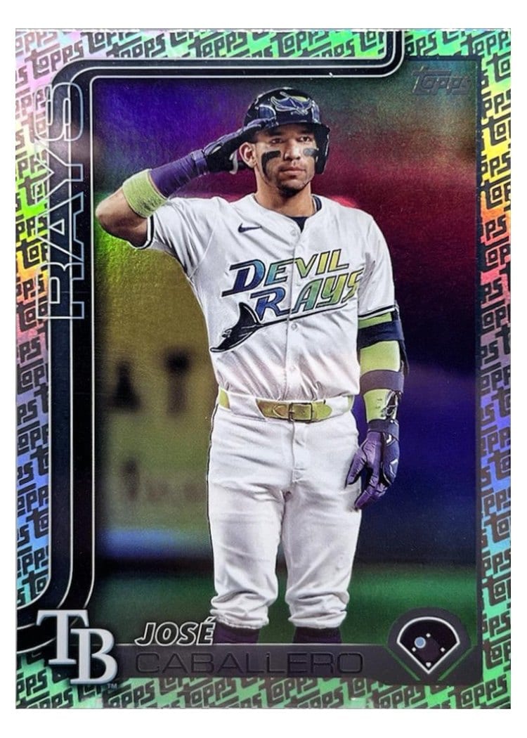 2025 Topps Base Set José Caballero #133 card