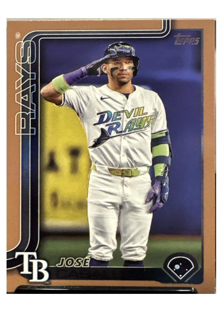 2025 Topps Base Set José Caballero #133 card