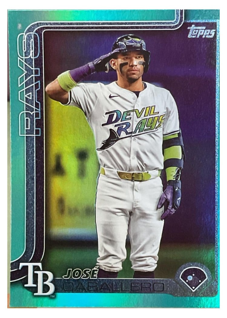 2025 Topps Base Set José Caballero #133 card