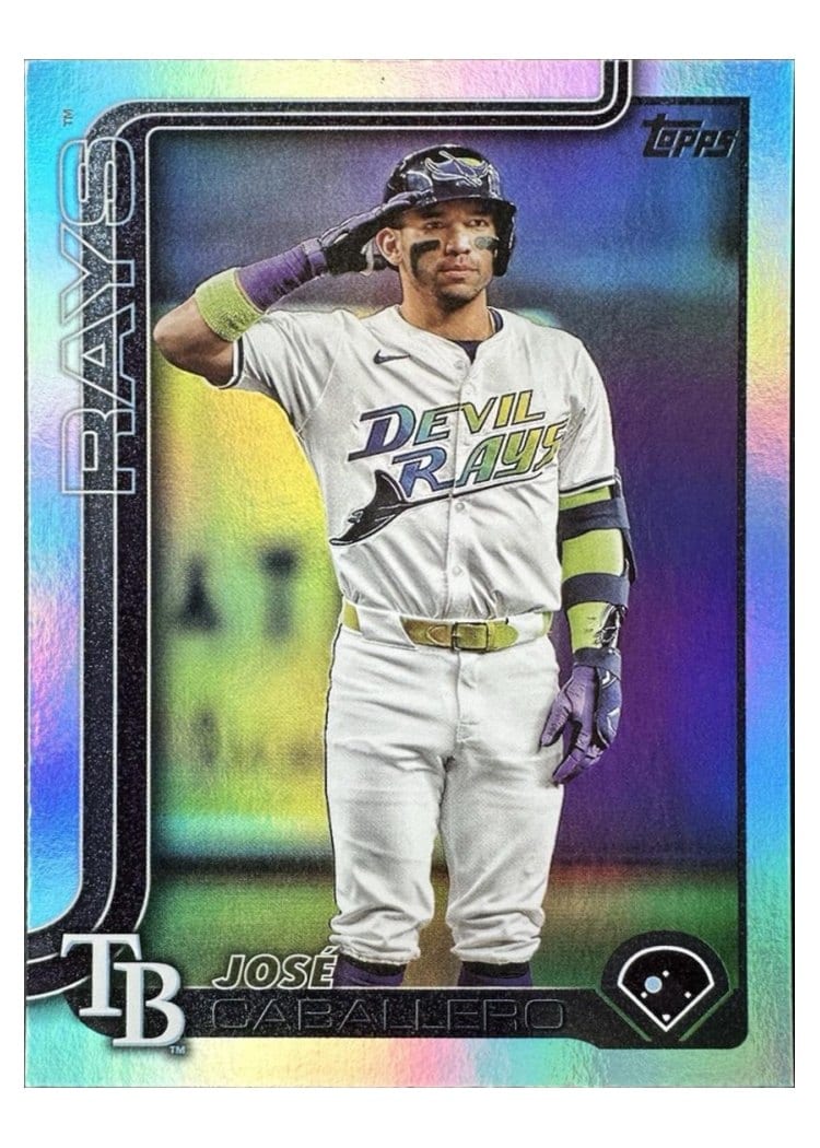 2025 Topps Base Set José Caballero #133 card