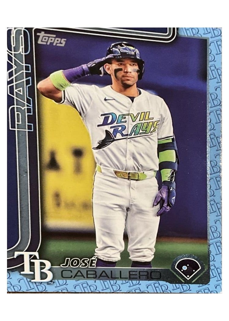 2025 Topps Base Set José Caballero #133 card