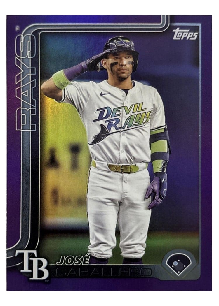 2025 Topps Base Set José Caballero #133 card