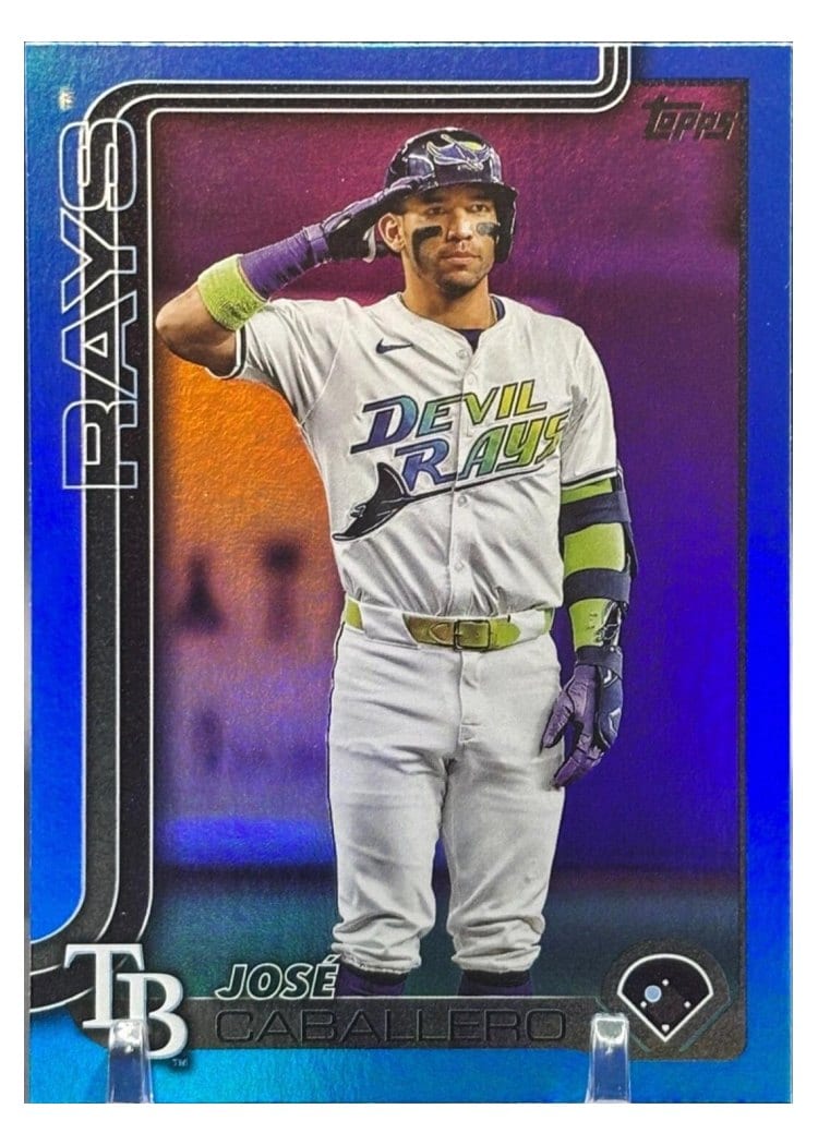 2025 Topps Base Set José Caballero #133 card