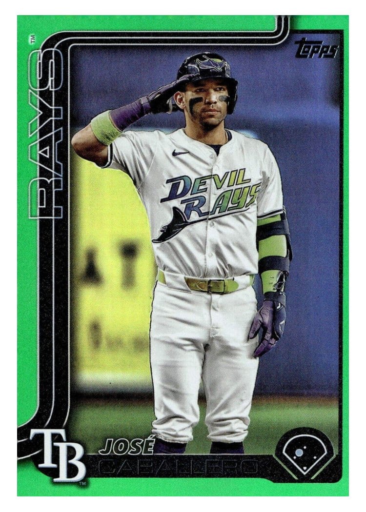 2025 Topps Base Set José Caballero #133 card