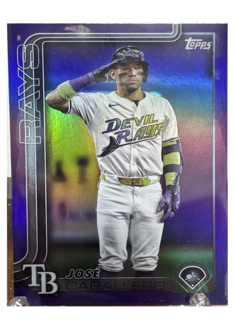 2025 Topps Base Set José Caballero #133 card