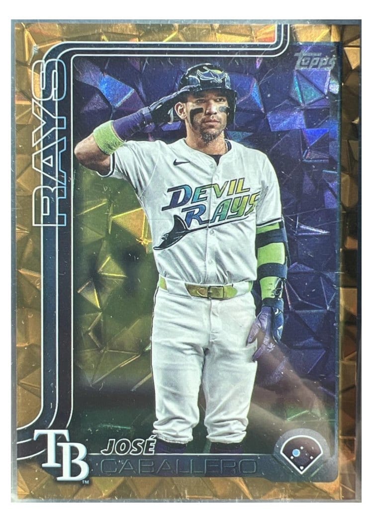 2025 Topps Base Set José Caballero #133 card