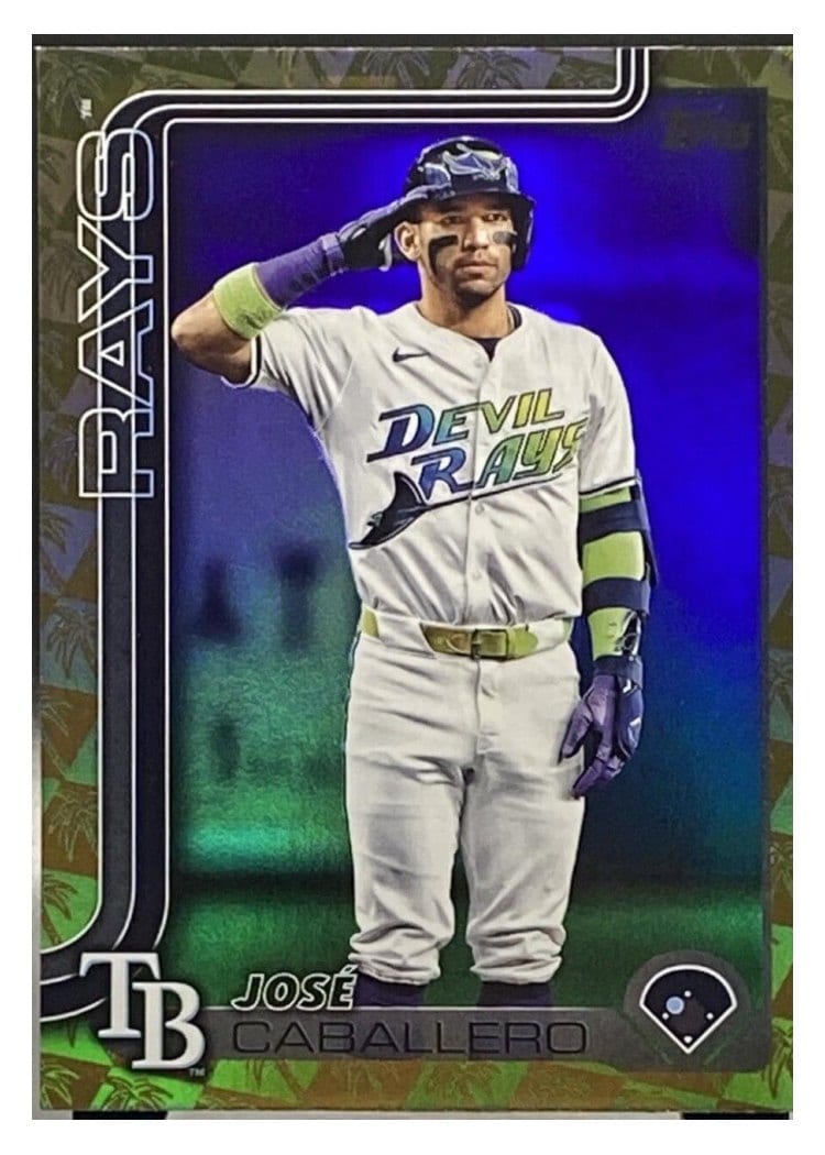 2025 Topps Base Set José Caballero #133 card